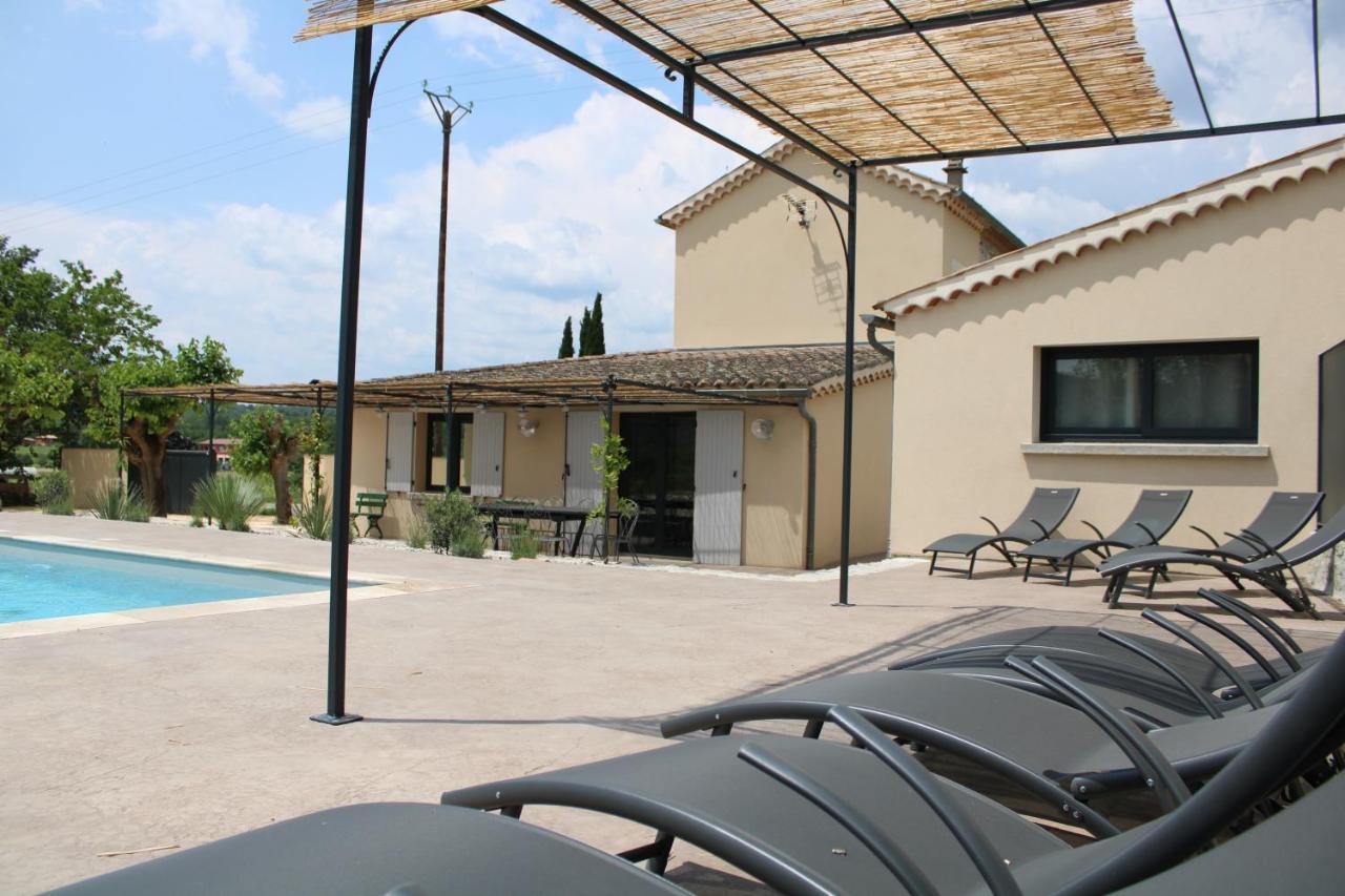 Le Clos Des Muriers Villa Saint Alban Auriolles Exterior foto