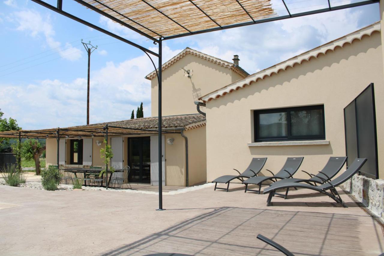 Le Clos Des Muriers Villa Saint Alban Auriolles Exterior foto