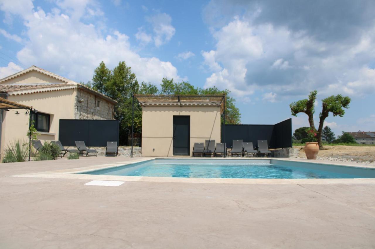 Le Clos Des Muriers Villa Saint Alban Auriolles Exterior foto